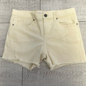 Banana Republic Women's Cream Boyfriend Shorts